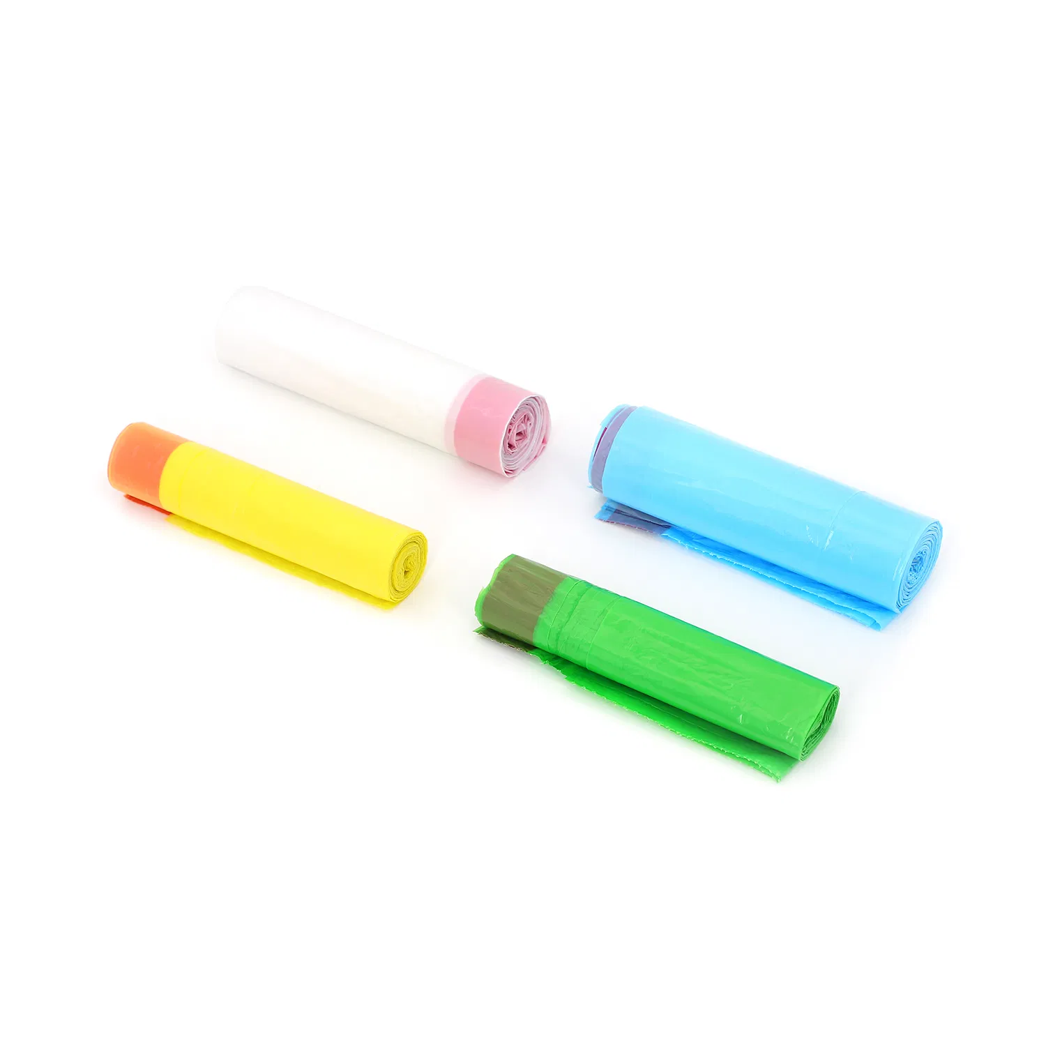 LDPE HD PE Biodegradable shopping Bags Garbage Trash Bag Cookies Packaging Bags Drawstring Rope Bags