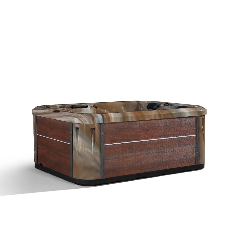 Уличный спа-джакузи Dewo на 4-7 мест с подогревом и Bluetooth