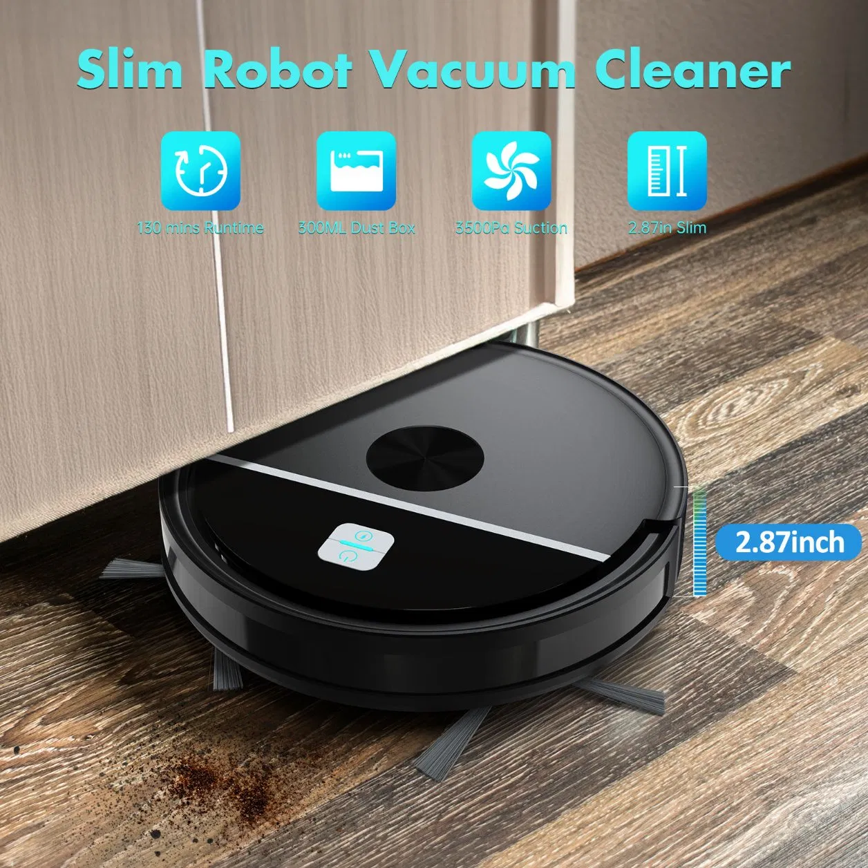 Intelligent Automatic Floor Cleaning Robot with APP Control