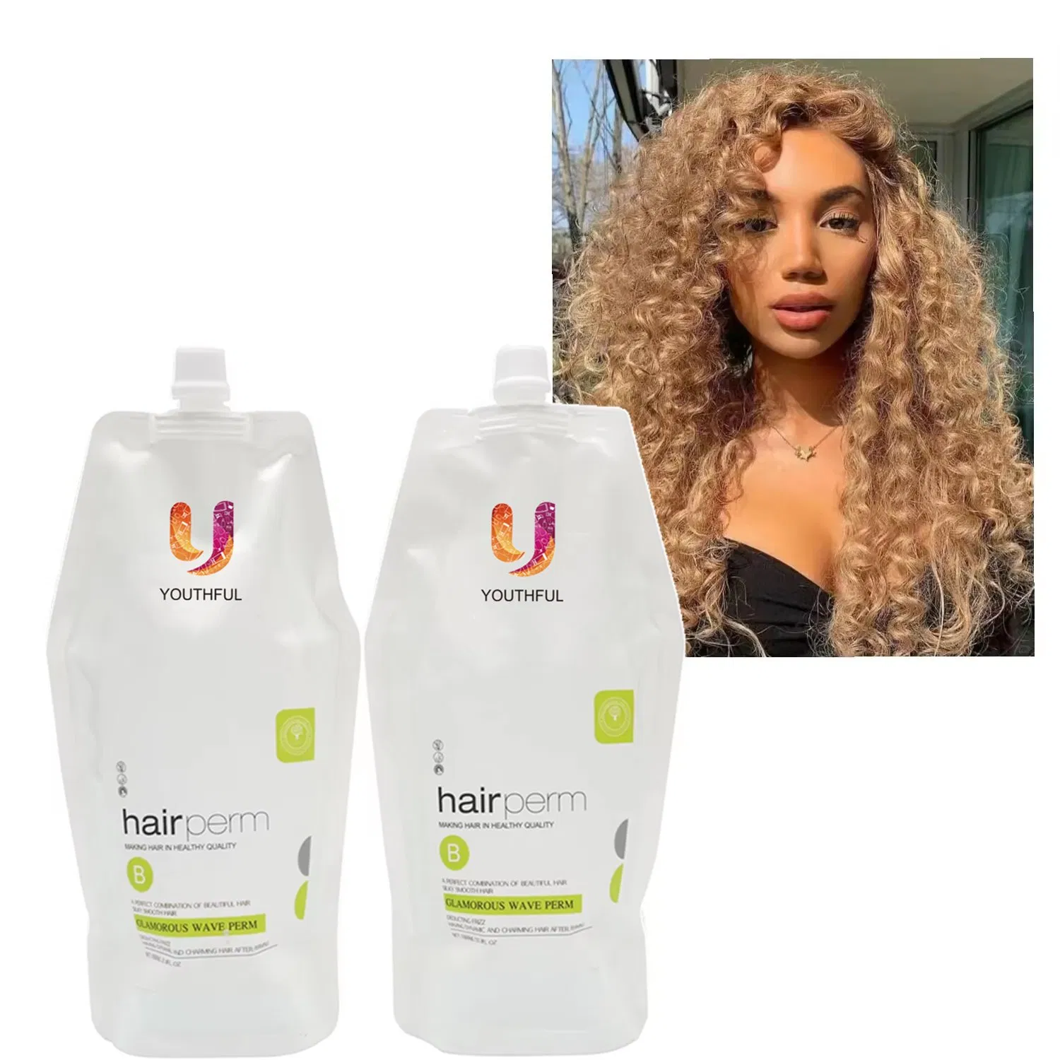 Permanent Curl Hair Replenish Moisture and Nutrients Effective Curly Perm Cream