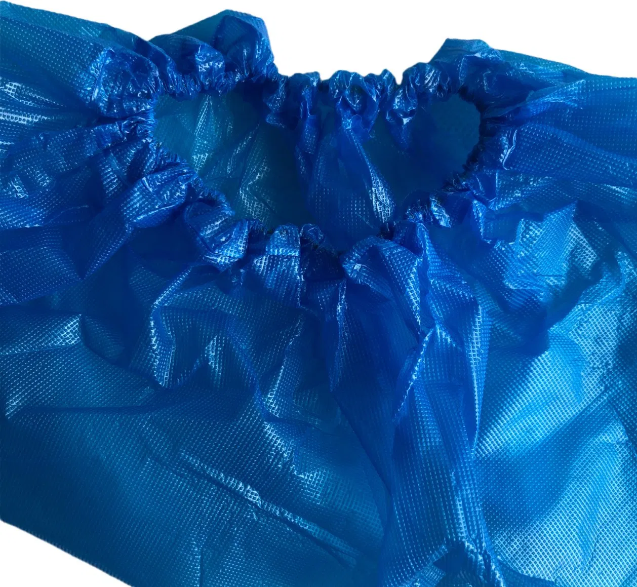 Blue Heavy Duty Hand Made CPE Shoe Cover