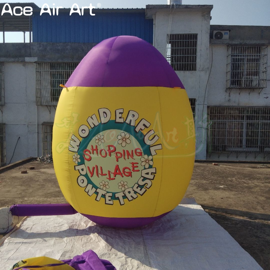 Custom Inflatable Egg Model Inflatable Easter Eggs for Advertising/Decoration