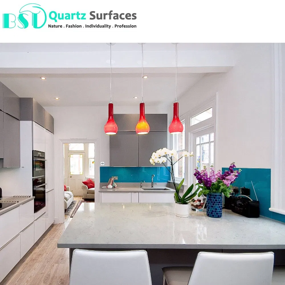 Polished Black Marble Artificial Quartz Stone