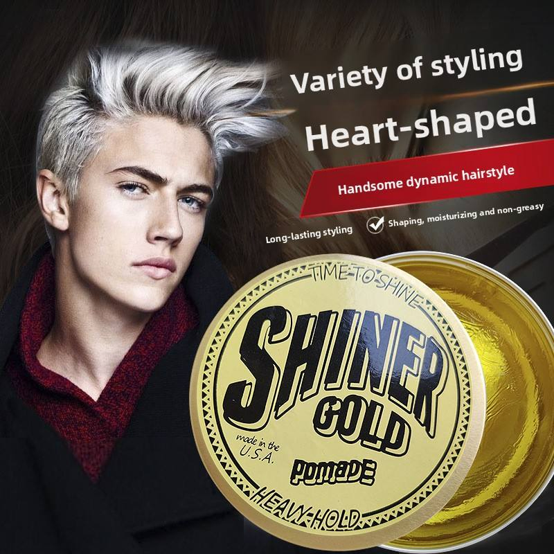 Private Label Matte Men's Hair Wax for Men Styling Texture Aqua Clay Pomade Gel Natural Barber Professional Custom