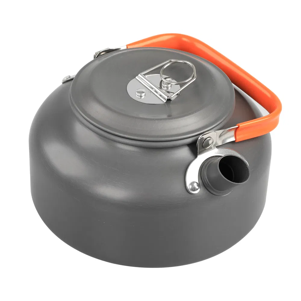 0.8L Outdoor Tea Pot Coffee Pot Picnic Portable Camping Cookware