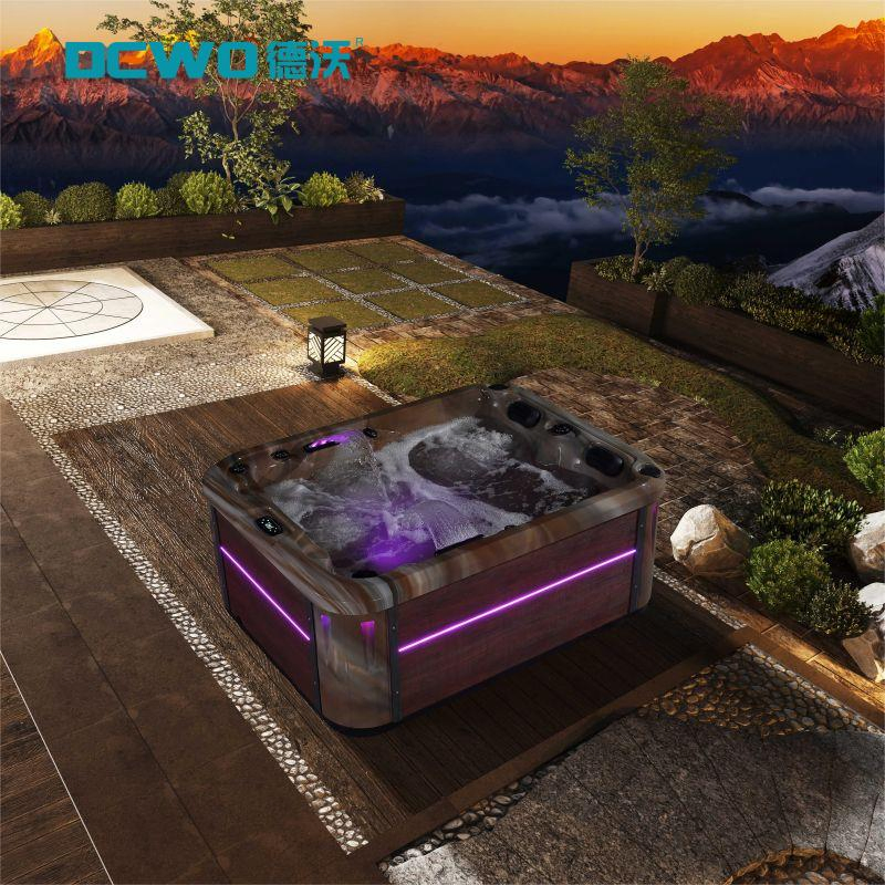 Уличный садовый джакузи SPA с гидромассажем