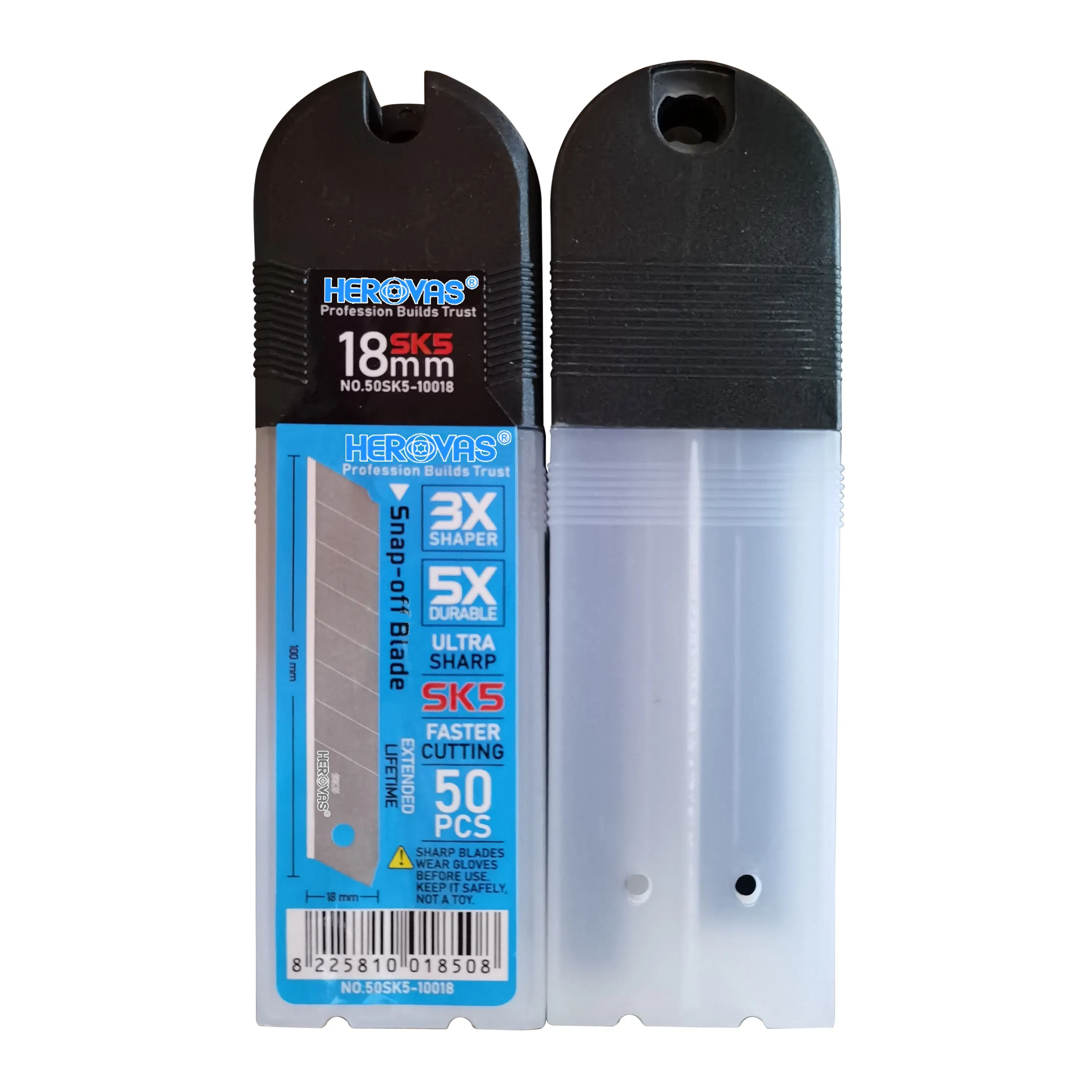 Packet of 50 Pieces Sk5 Utility Knife Blades