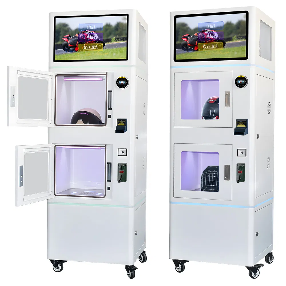 Автоматический сантайзер для шлемов с УФ-дезинфекцией