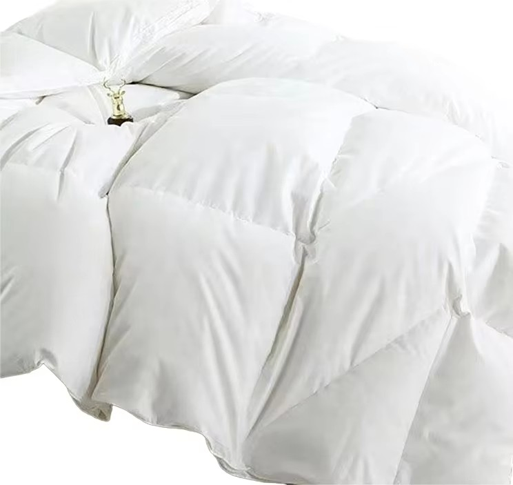 High Fluffy Down Quilt Comforter for Duck Feather Warm Lightweight Duvet Bedding