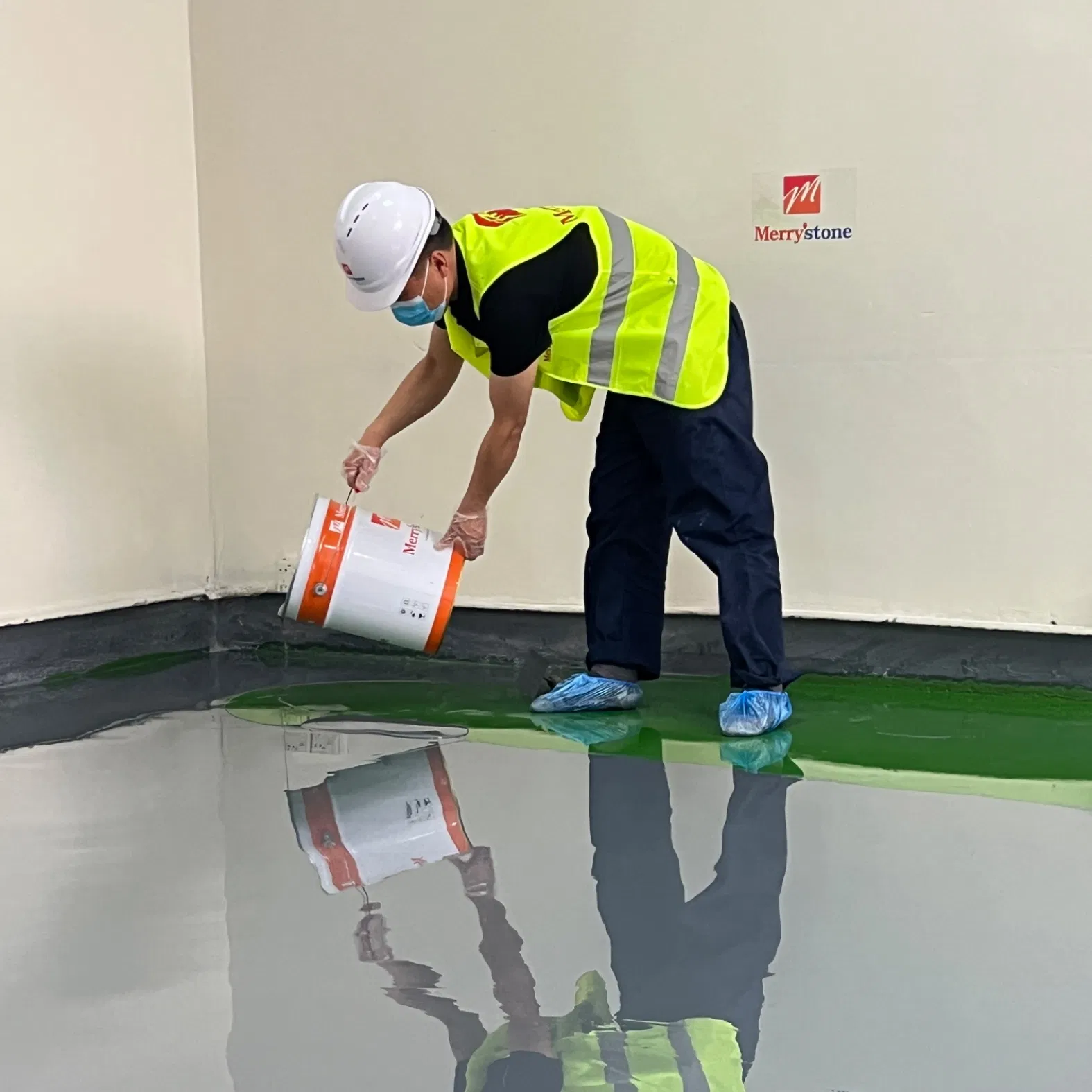 Антистатическое износостойкое полиуретановое покрытие для пола