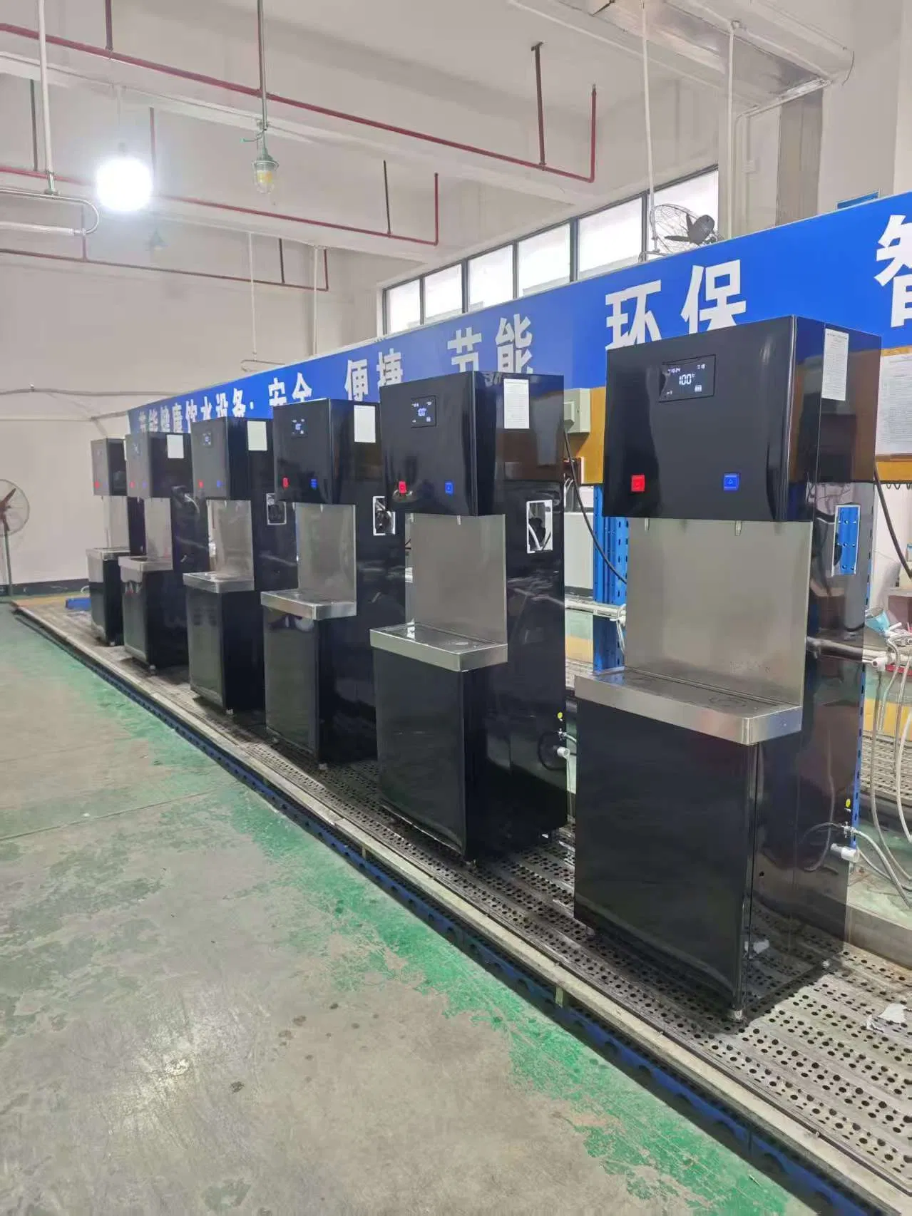 Commercial Grade Stainless Steel Freestanding Hot/Cold/Room Temp Water Dispenser