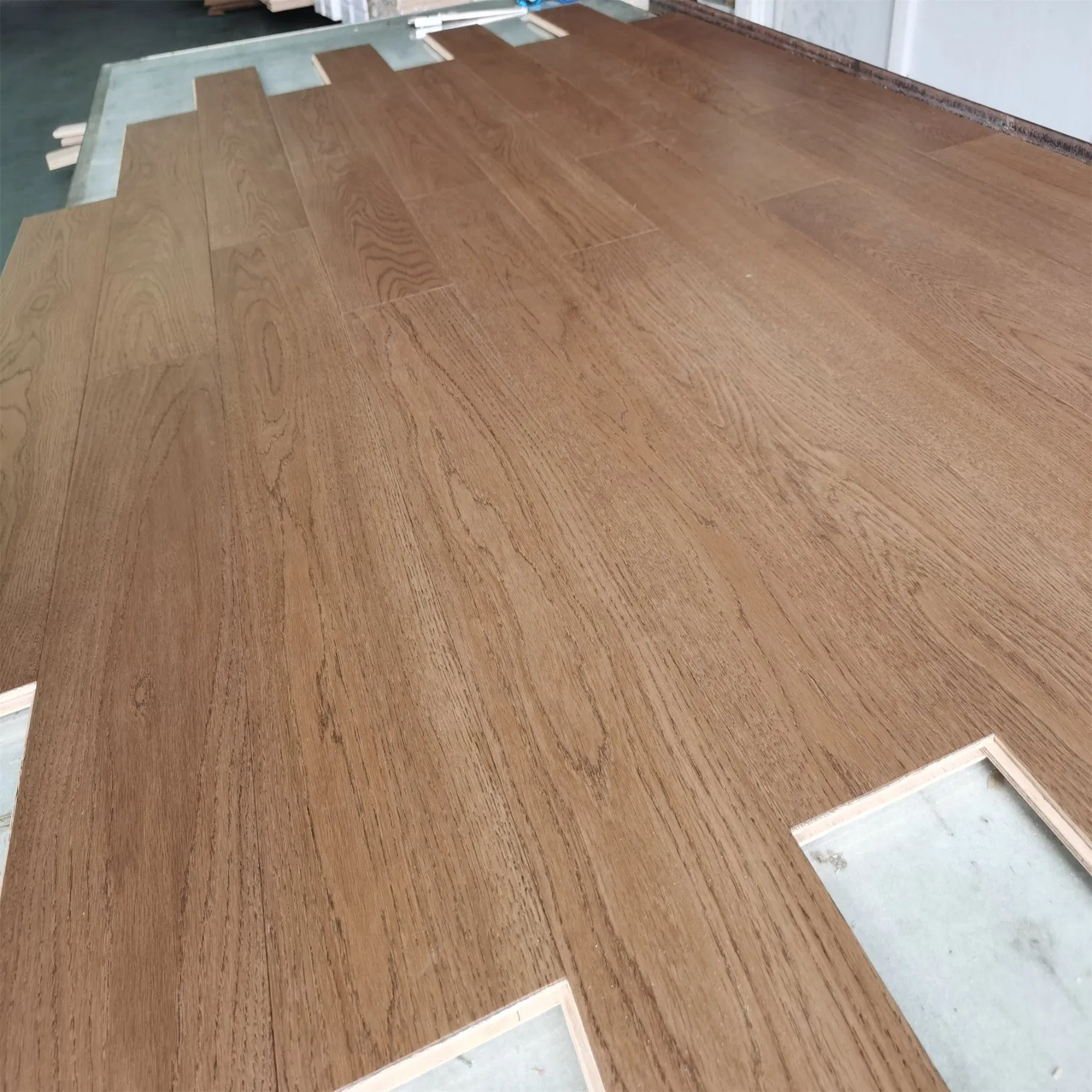 Ab Grade Hardwood Flooring Parquet Indoor Wood Flooring European Oak Timber Engineered Wood Flooring