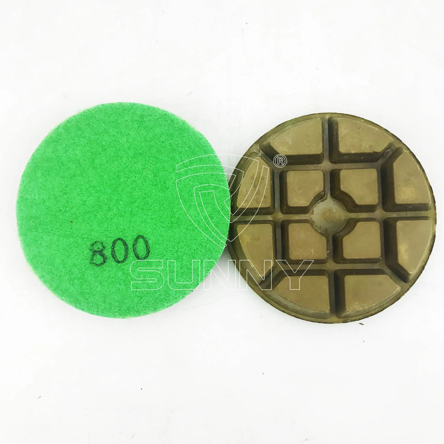 3 Inch 80mm Diamond Resin Polishing Pad for Concrete Marble Granite
