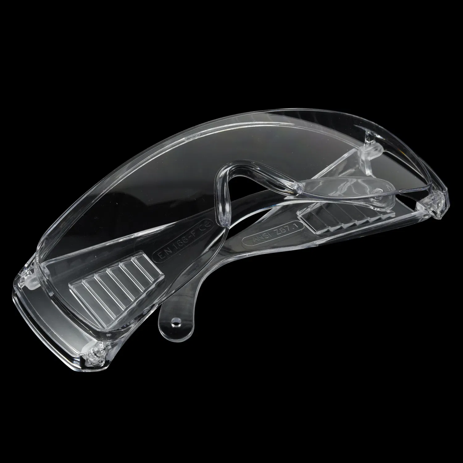 Disposable Ce FDA Approved Plastic PVC Eye Protective Safety Glasses