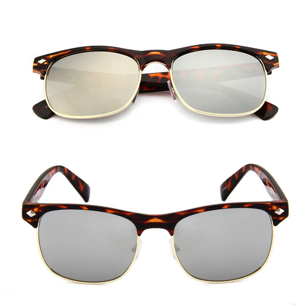 New Design High Quality Adult Unisex PC Frame Metal Lenses Daily Wear Fashion Accessories Sunglasses