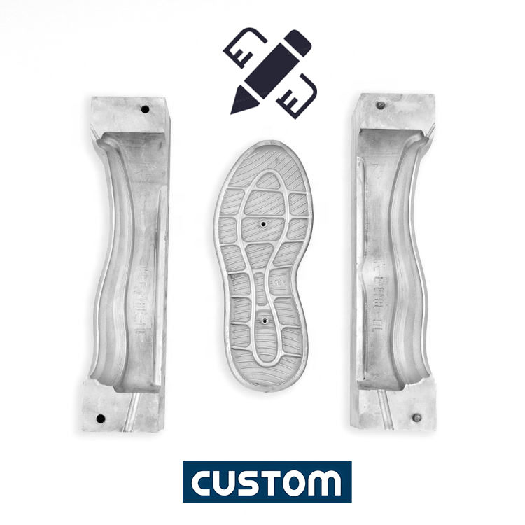 Custom EVA PU TPU Foam Sole Mold Hot Cold Molding Sneaker Outsole