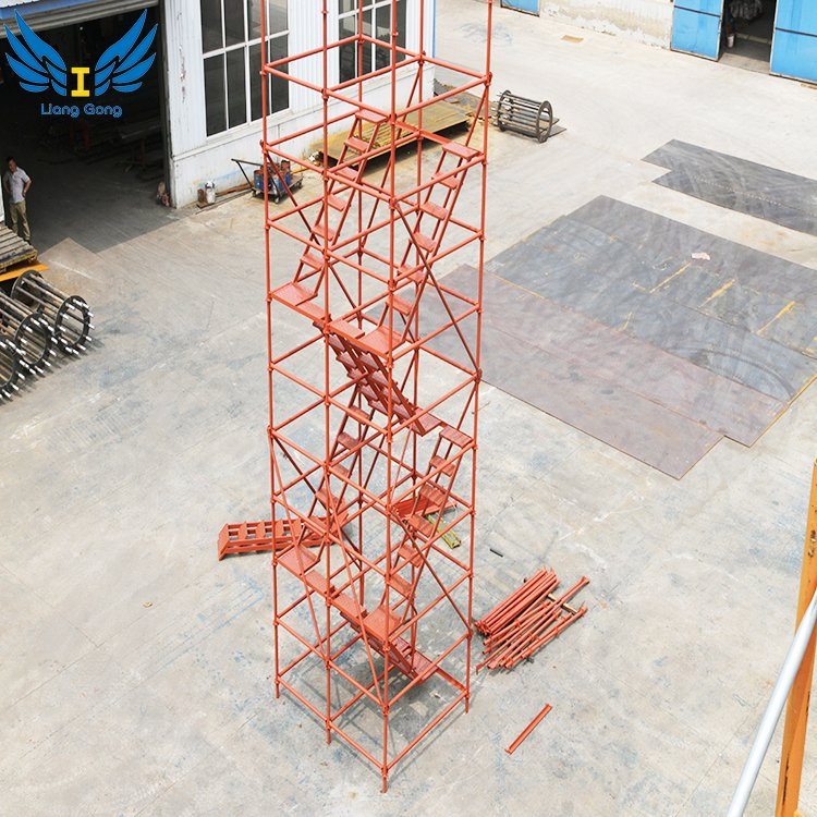 China Lianggong Building Materials Scaffolding Heavy Duty Steel Fixed Shoring Tower for Construction