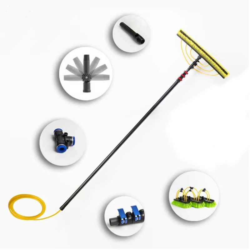 Carbon Fiber Telescopic Tube Custom Palm Oil Harvesting with Locking Mechanism