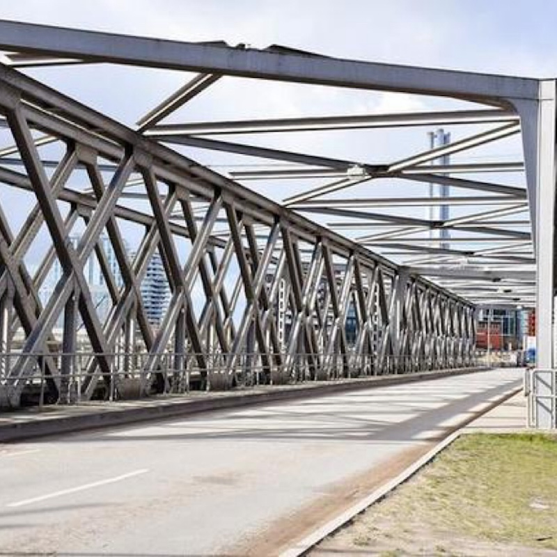 All-Weather Galvanized Steel Structure Bridge for Reliable Access