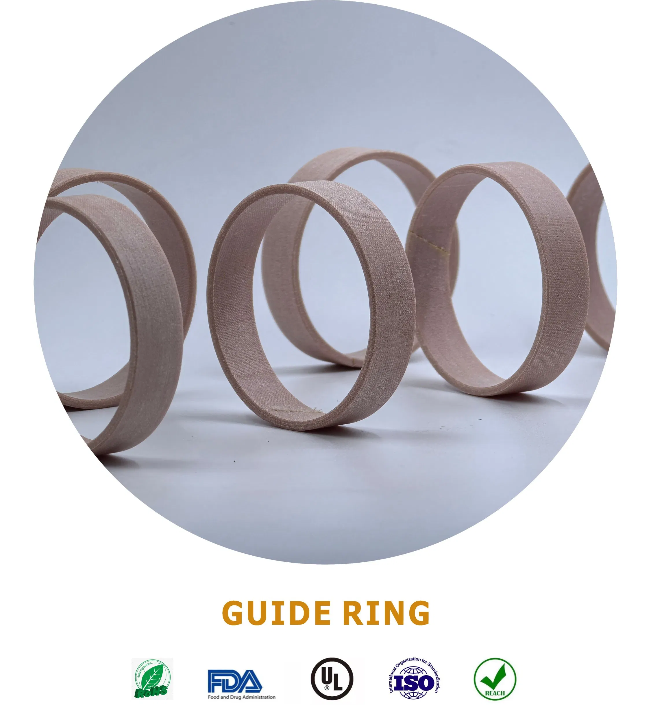 China Manufacturer Wear Ring Wr High Quality High Wear Resistance 90*85*12 Guide Rings