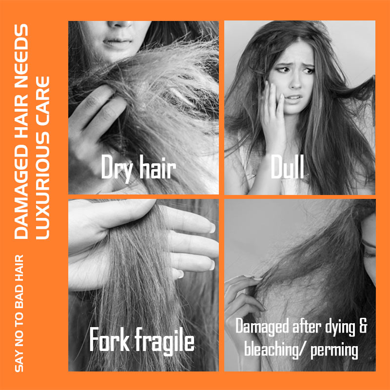 Collagen Hair Treatment Masque Repair Damage Root Hydrating
