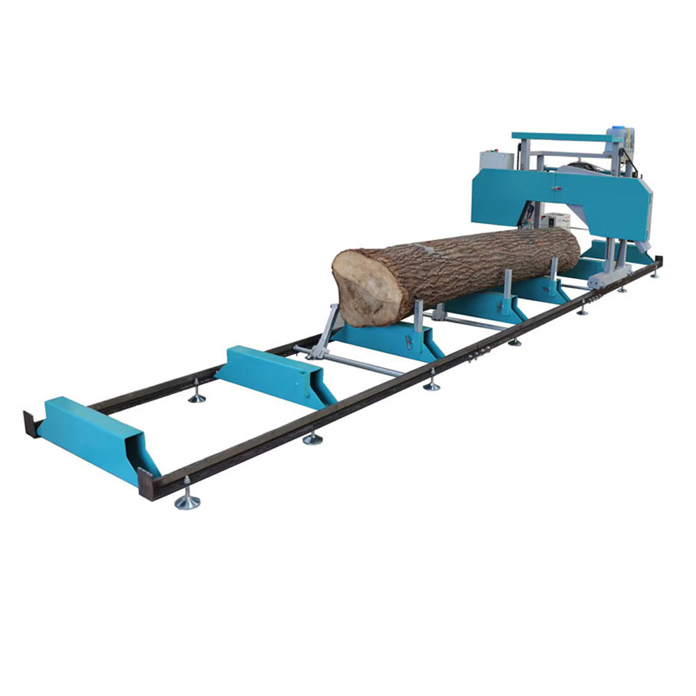 Ленточная пила по дереву портативная дизельная