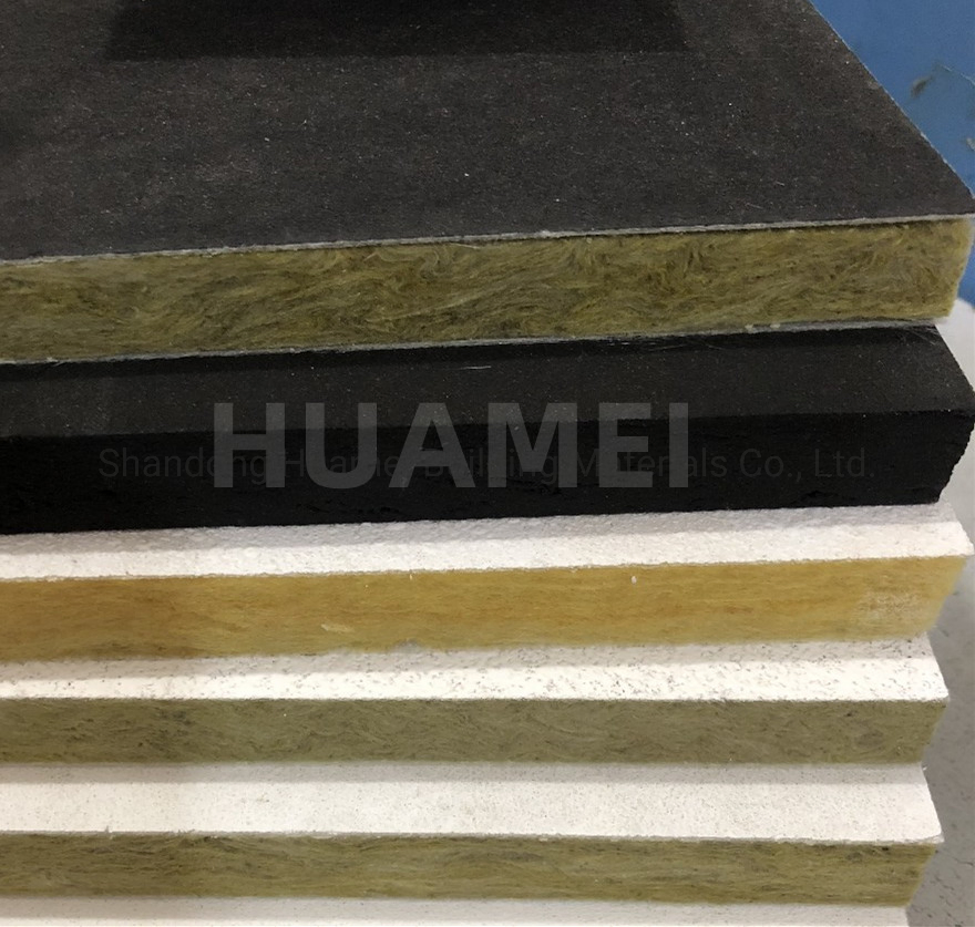 Cheap Factory Price Hot Selling Fireproof Insulated Rock Wool Sandwich Panel