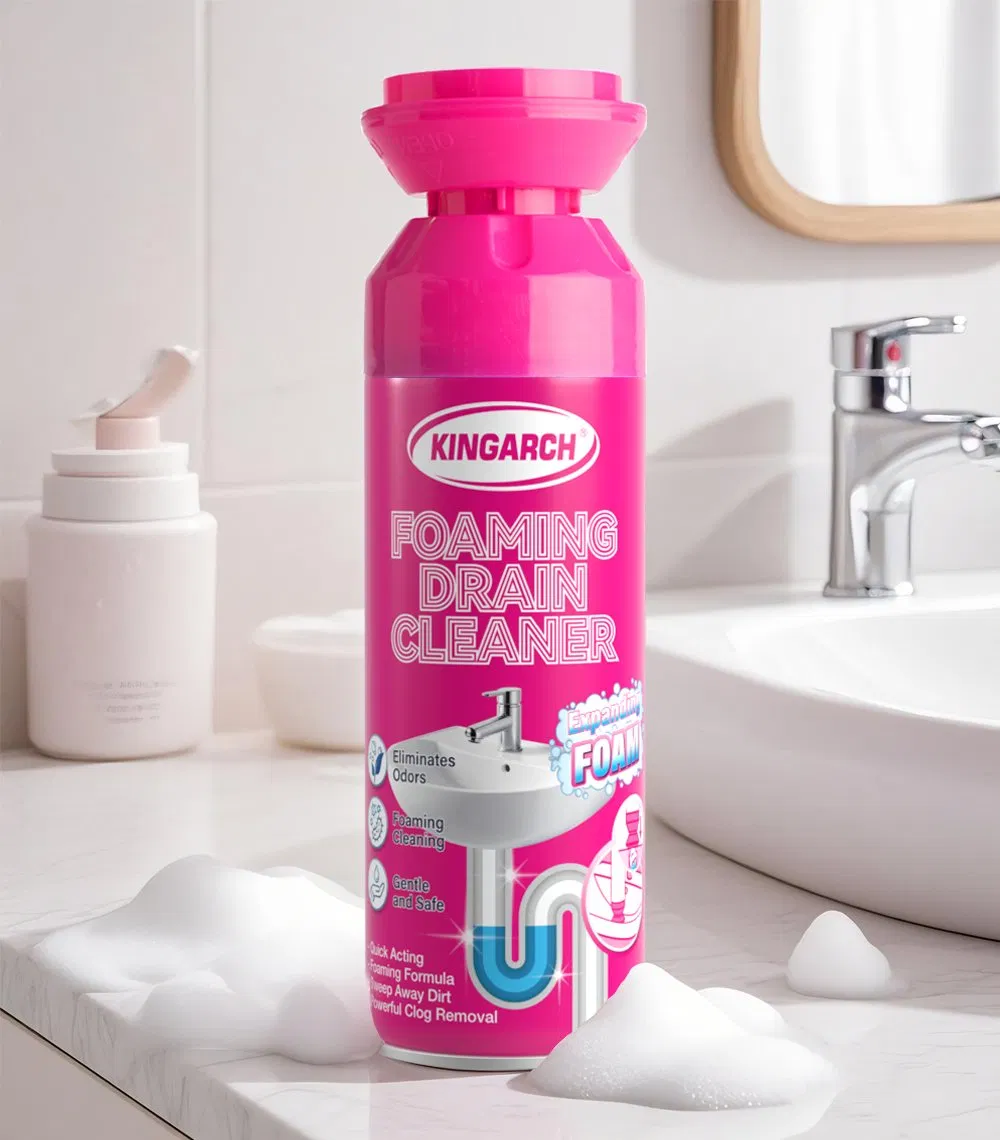 400ml Sink Cleaner Deodorizer Hair Drain Clog Remover Foam Drain Cleaner