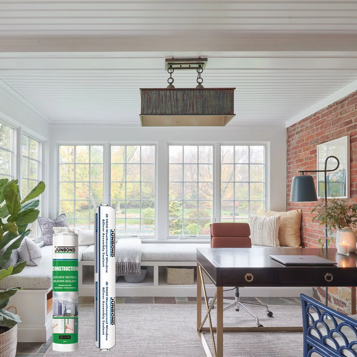 One-Component Adhesive Sealant Permanently Elastic Bonds Ms Silicone Sealant Glass-Metal Sealant Silicone Clear 300 Ml Cartridge Construction Building Material