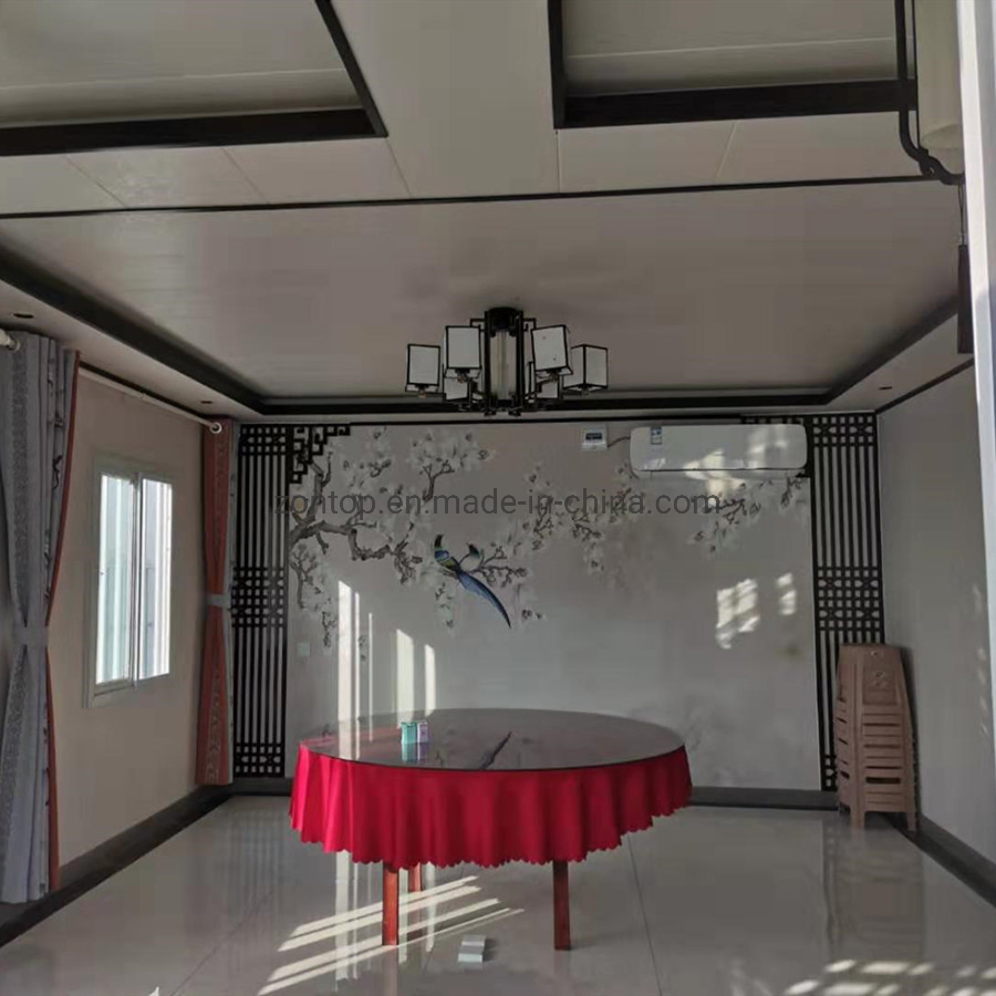 Ce Approval Cheap 20feet Two Storey Caravan Container House Price