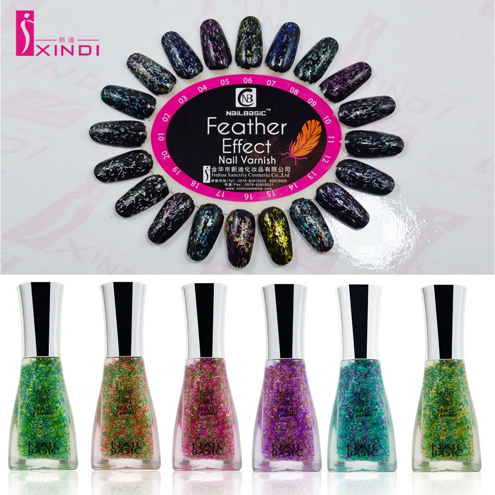 OEM Private Label Quick Dry Feather Effect Nail Polish