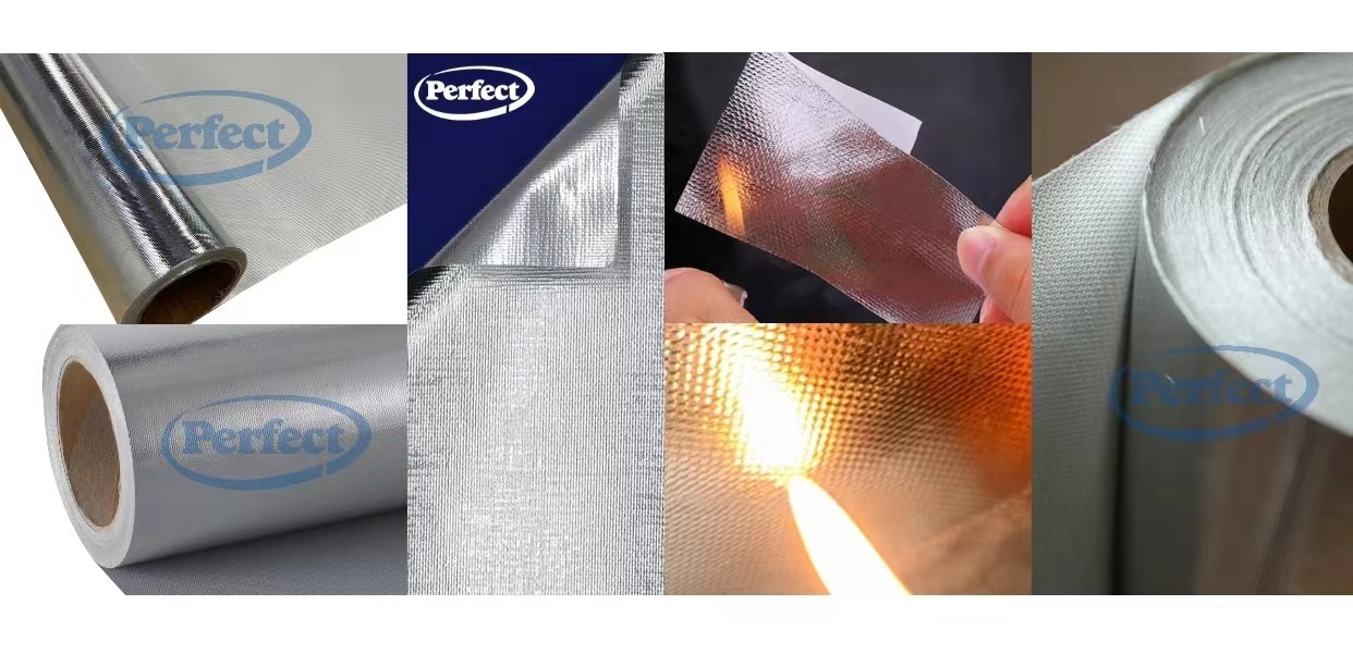 Excellent Fire Resistant Thermal Barrier Foil Aluminum Thermal Reflective Foil Insulation