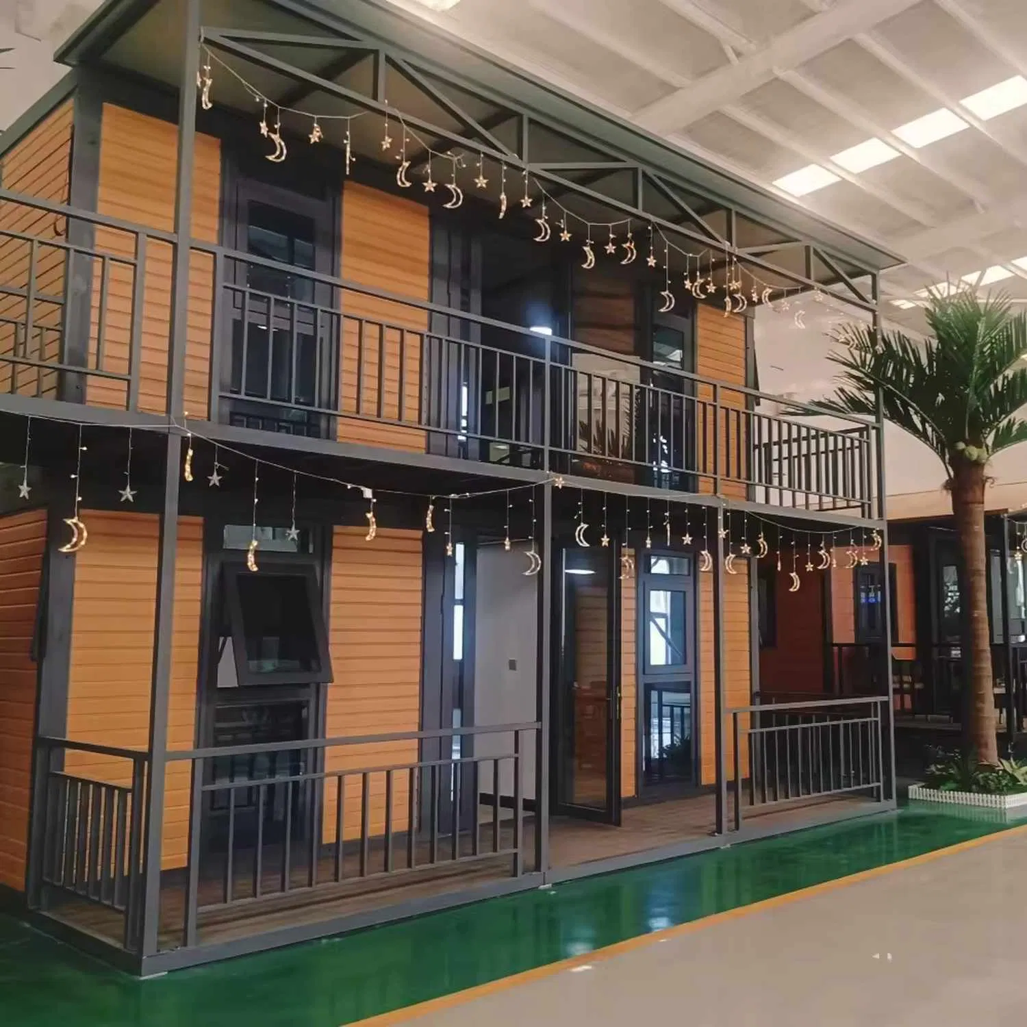 Focovir Prefabricated House: 2 Story Container House for Comfort