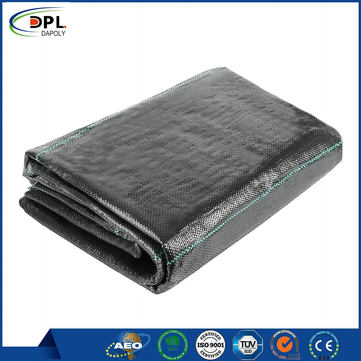 China Anti-Weed Grass Plastic Mesh Mat Landscape Fabric Ground Cover for Farm