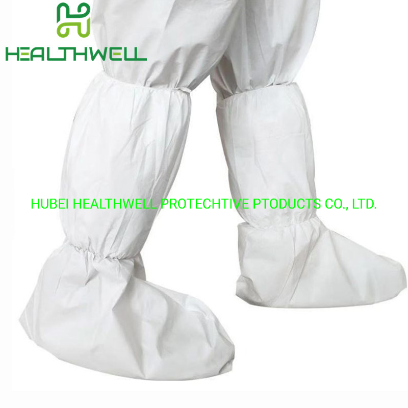 Disposable Waterproof PP+Sf/PE/CPE Plastic Boot Covers