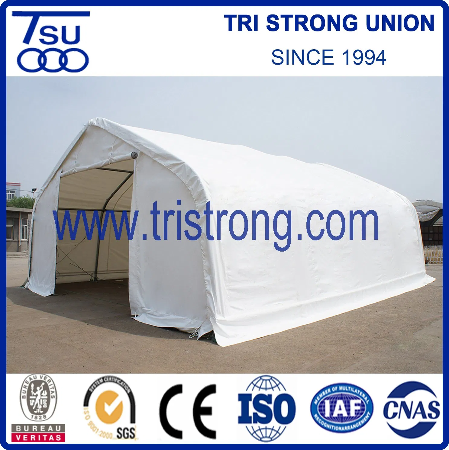 Large Portable Industrial Prefabricated Warehouse with PE/PVC Cover (TSU-2630/TSU-2652/TSU-2682)