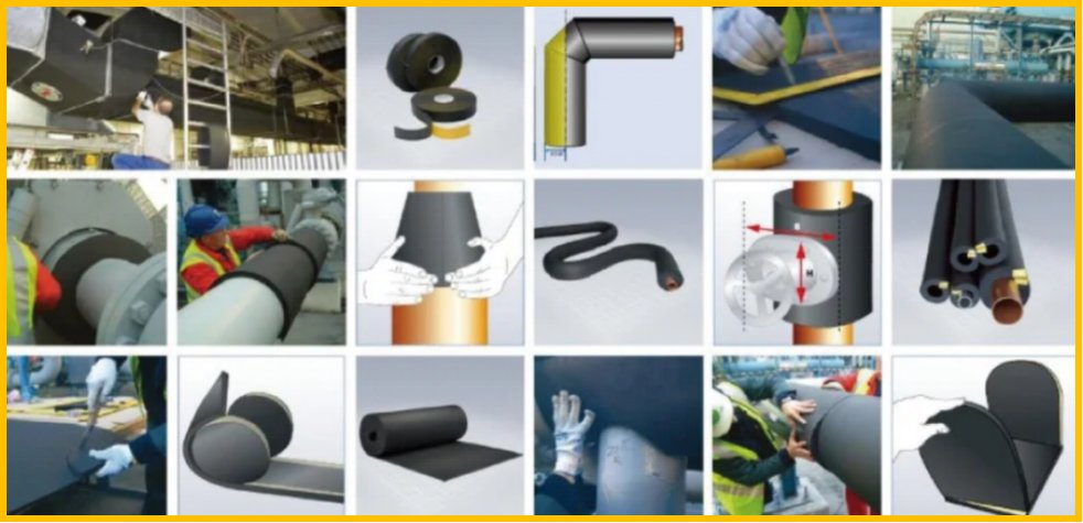 High-Temperature Heat Resistant Rubber Sponge Foam Sheets