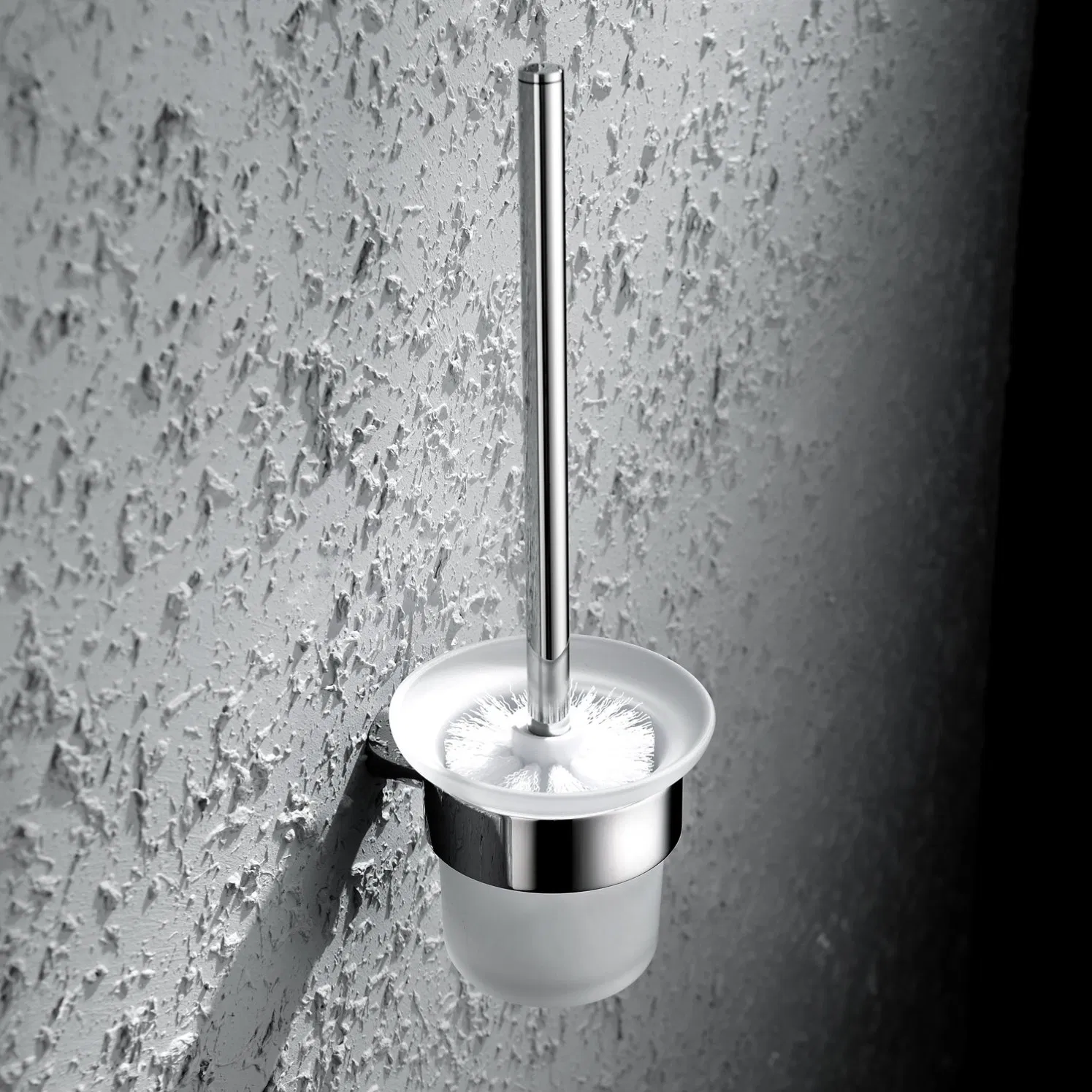 Держатель для ёршика из латуни и стали с чашей