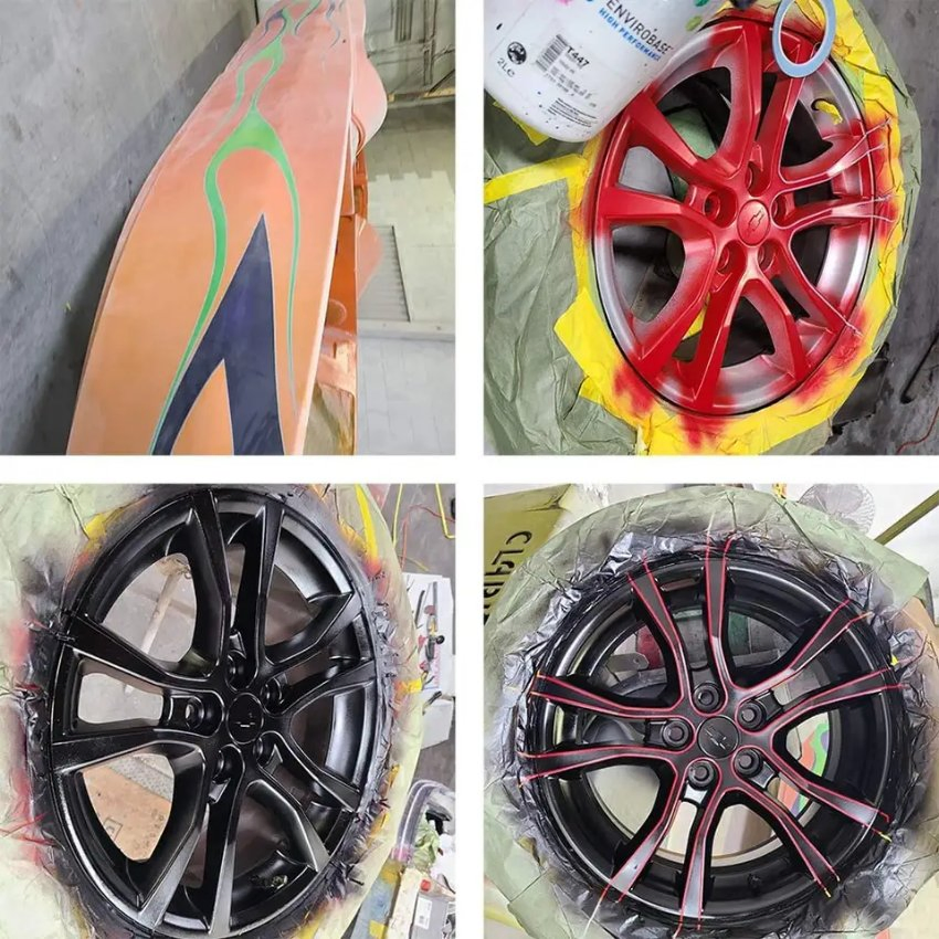 High Temperature No Residuel Adhesive PVC Fine Line Tape for Automotive Paint