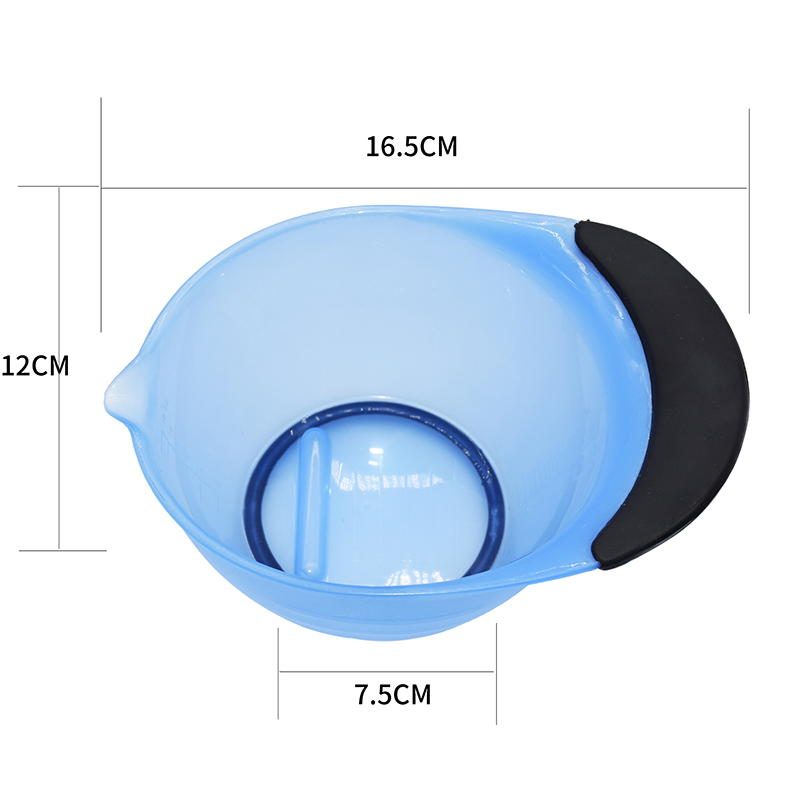 Beauty Course Dedicated Plastic Dyeing Bowl Assorted Salon Dye Seasoning Bowl Colors Random Hair Color Mixing Bowl