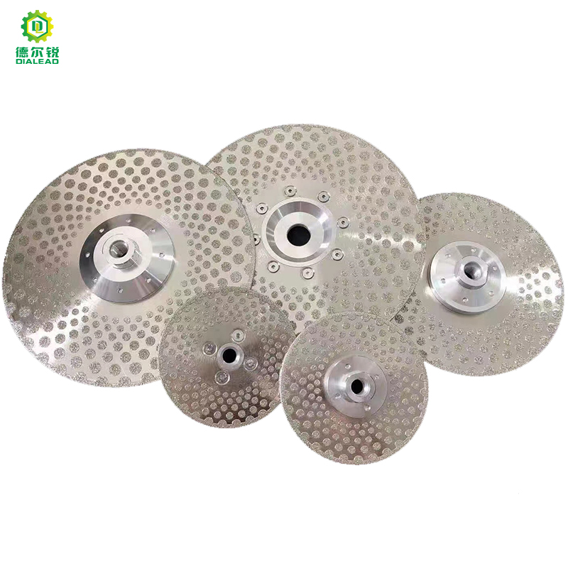 Dialead Electroplated Diamond Saw Blade for Cutting Marble Granite