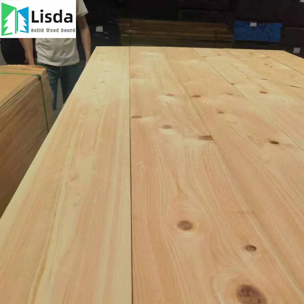 Customized Japanese Cypress Edge Glued Board for Bed