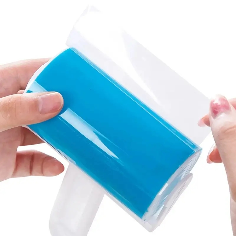 Hair Clean Brush Washable Silicone Dust Lint Wiper Remover