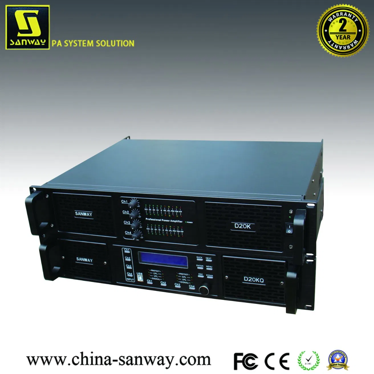 Усилитель мощности Sanway FP20000Q D20K