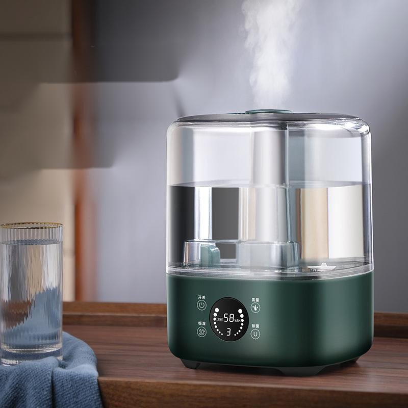 5L Large Cool & Warm Mist Smart Timer Sterilization Purifier Ultrasonic Air Humidifier