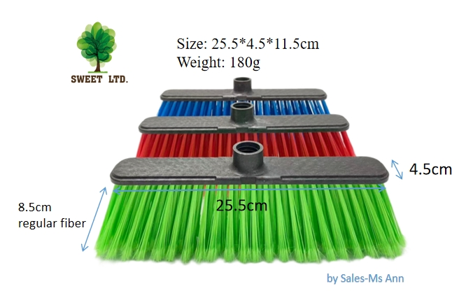Wholesale Sweeping Plastic Broom for Cleaning Floor Home Use