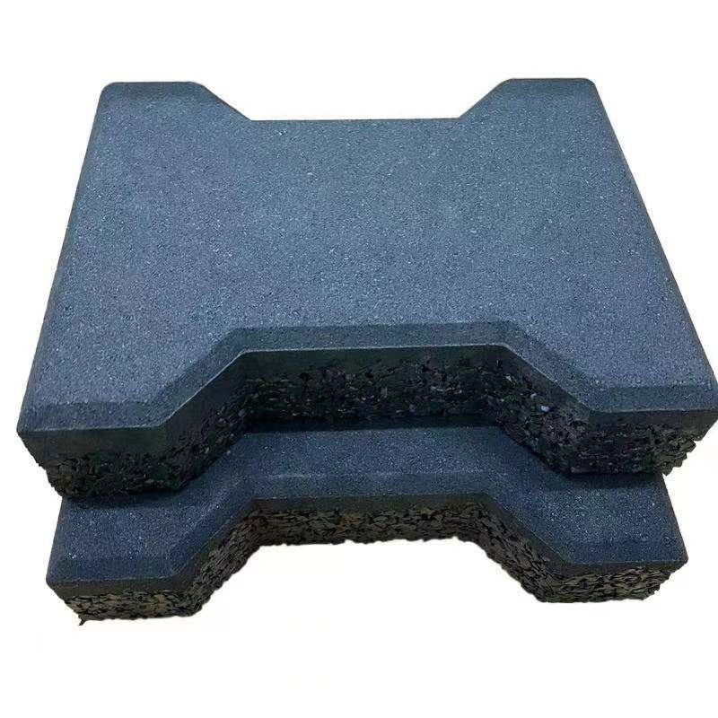 High Quality Dog Bone Shaped Rubber Tile