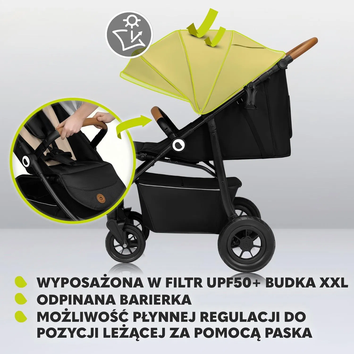 China Suppliers Customized Logo 360° Swivel Wheels Full Shock Absorption Foldable Baby Stroller