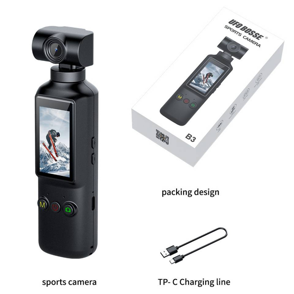 Спортивная камера 4K для активного отдыха и путешествий