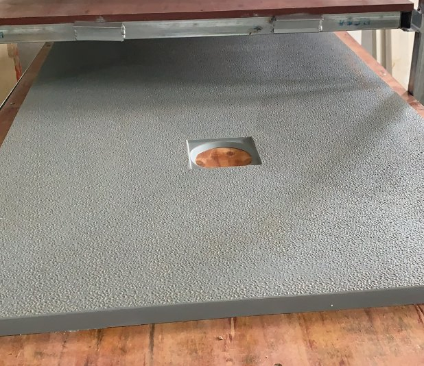 Square Artificial Marble Get Coat Stone Resin Composite Flor Tray for Bathroom Enclosure